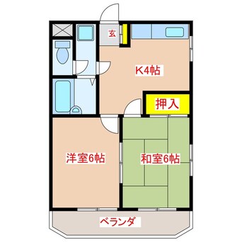 間取図 アグリｍ＆ｏ