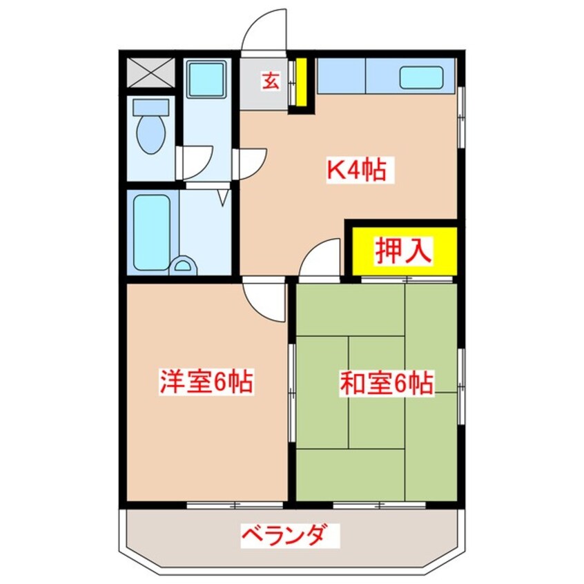 間取図 アグリｍ＆ｏ