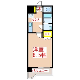 間取図 ブルーアイズ中央