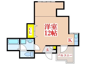 間取図 ロイヤルシティ中州プレミアム