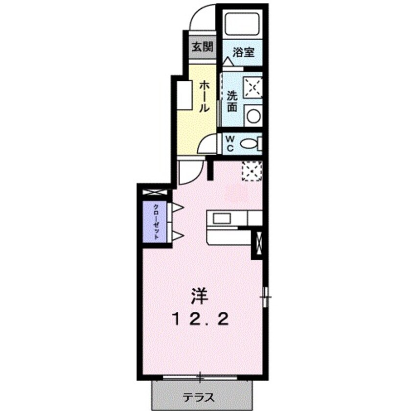 間取図 レガシー赤松坂