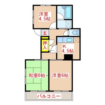 間取図 フェリーチェ