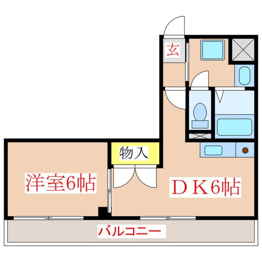 間取図 スプリングハイム