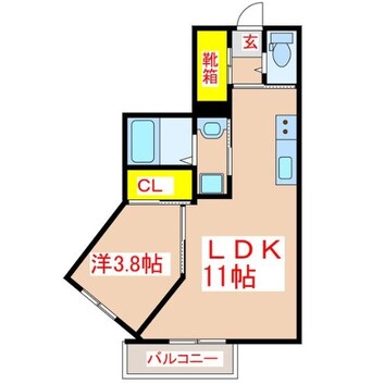 間取図 Ｒｅｖｅｒｓｅ　Ｍｏｕｎｔａｉｎ