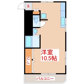 間取図 アミティハイツ