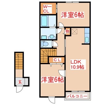 間取図 ビンテージ01