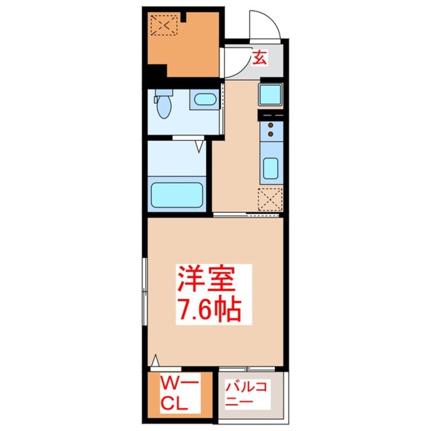 間取図 ライルエフ・青葉