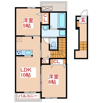 間取図 ベル　メゾン