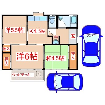 間取図 大八住宅　１７号