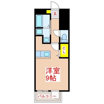 間取図 Ｍｏｄｅｎａ高麗