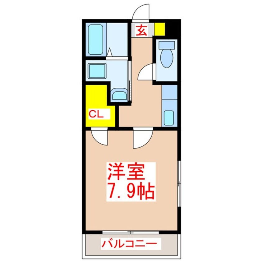 間取図 ＧＲＡＮＤ　ＣＩＭＡ　ＺＥＲＯ