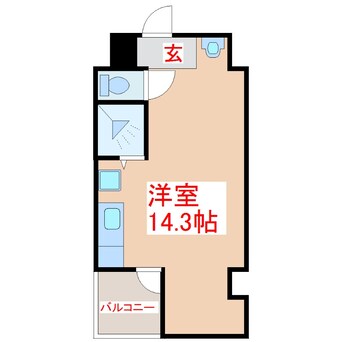 間取図 フェリシダード中央