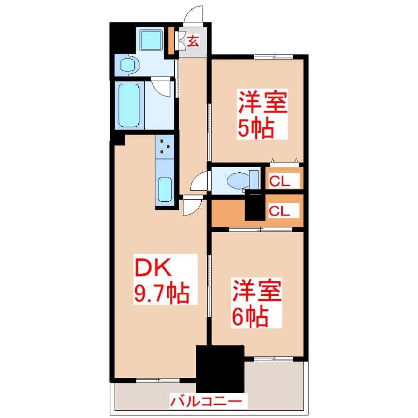 間取図 プラウディア上之園