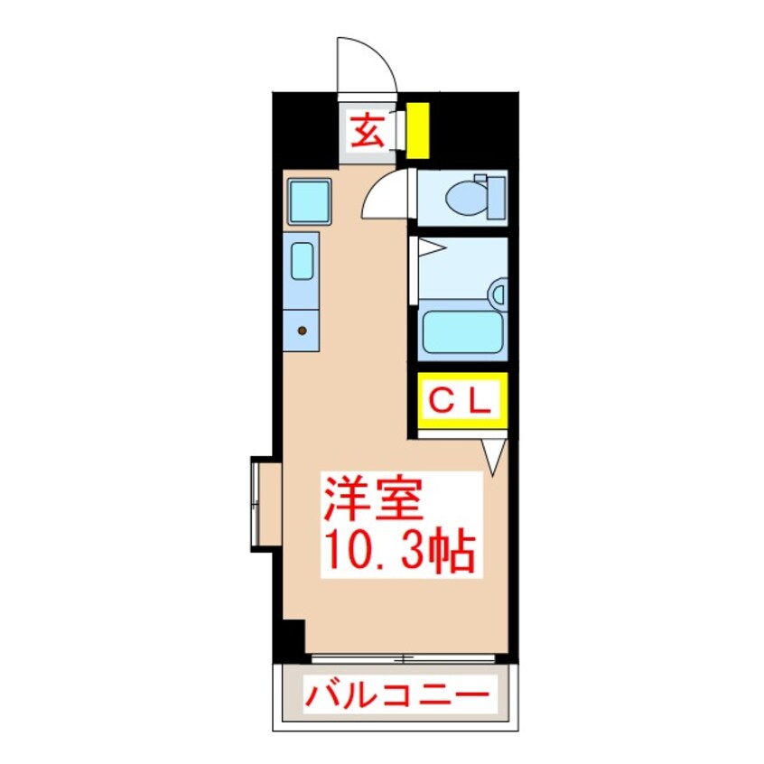 間取図 グリンビュー武