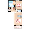 Ｄ－ＲＯＯＭ上之園 1LDKの間取り