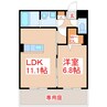 ベーシック猪鹿倉９６１ 1LDKの間取り