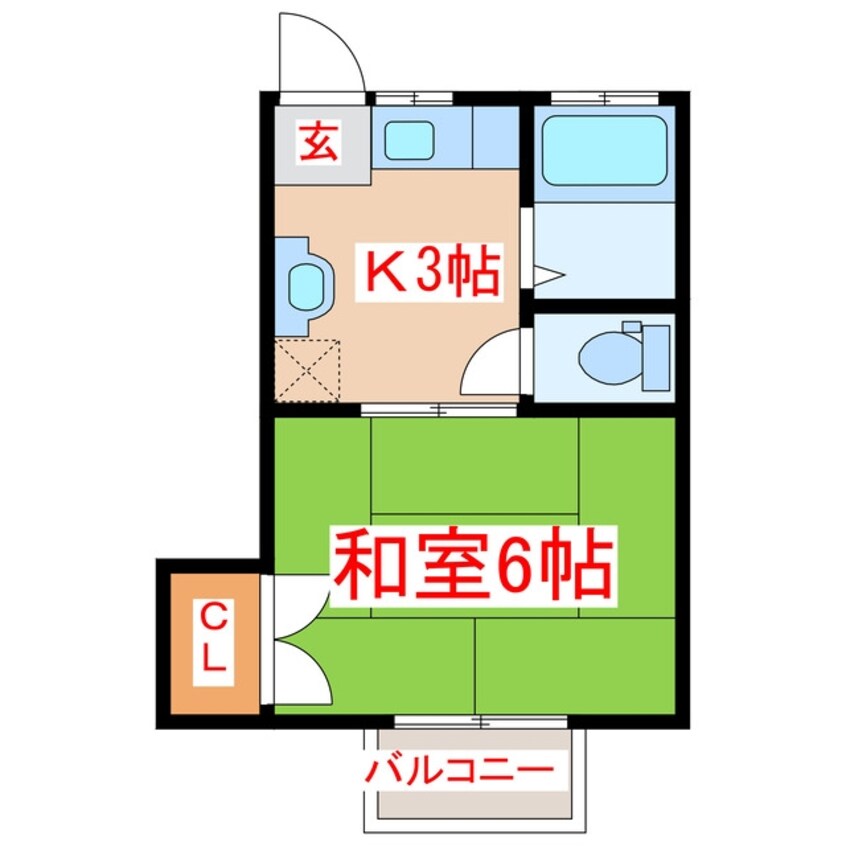 間取図 ツエード佳