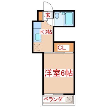 間取図 全警ビル