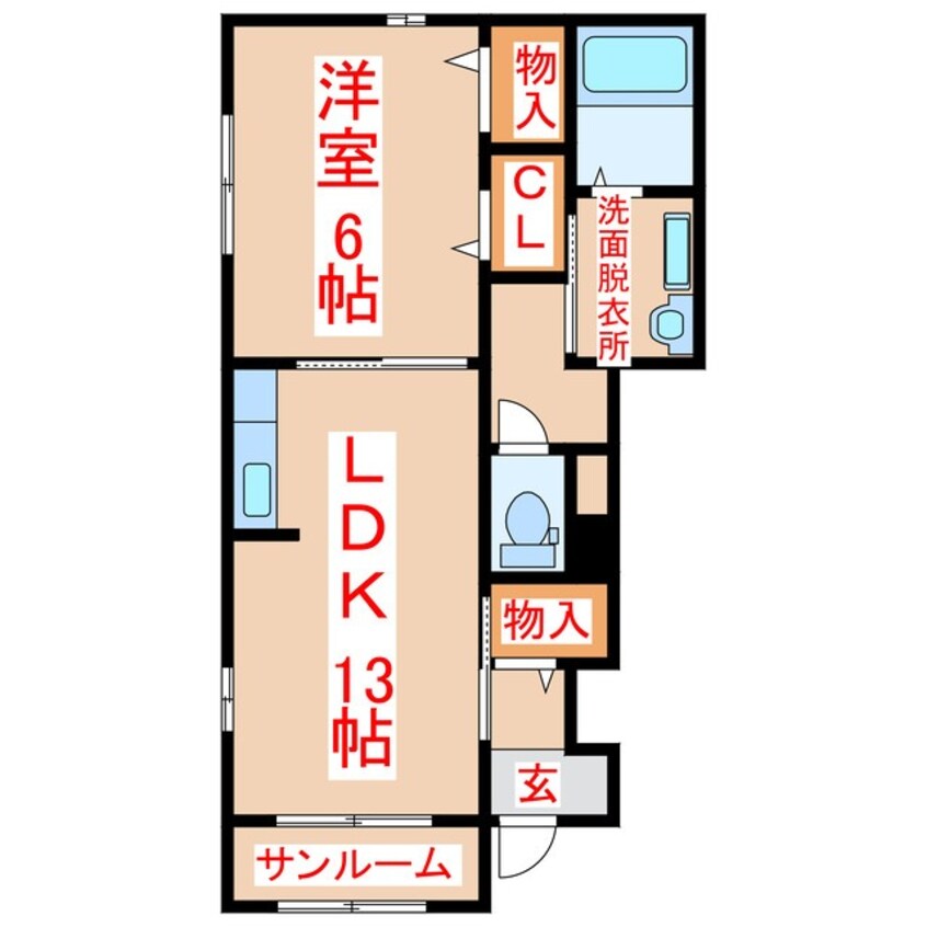 間取図 グラード