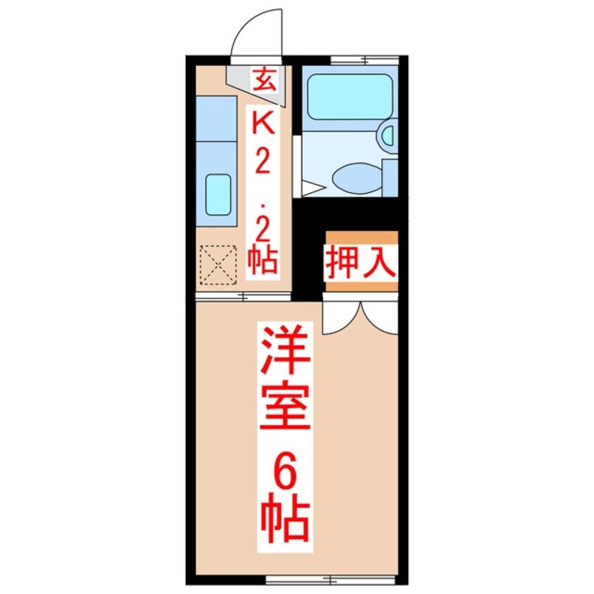 間取図 松本荘