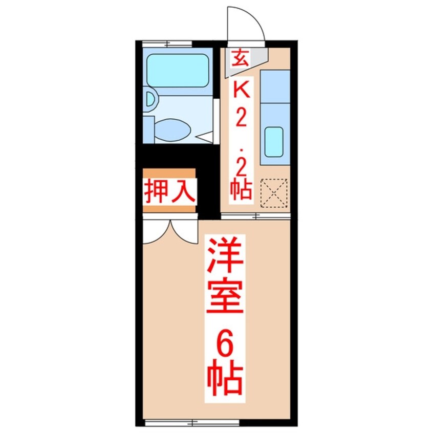 間取図 松本荘