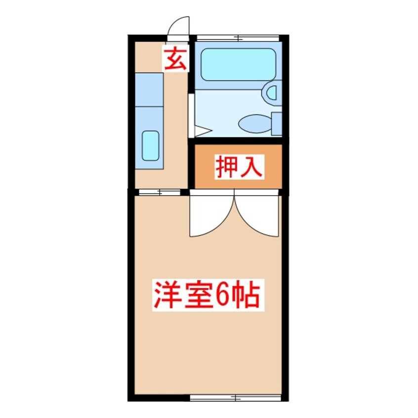 間取図 松本荘