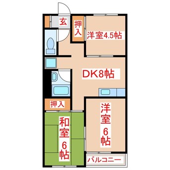 間取図 平和マンション