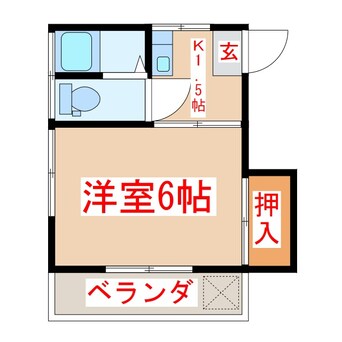 間取図 内門荘