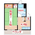 セントポール小松原の間取図