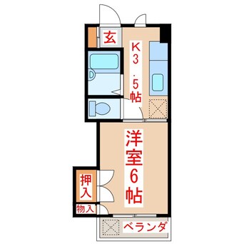 間取図 坂之上中央ビル