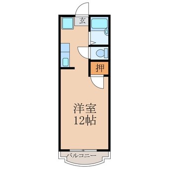 間取図 Ｐｒｉｍａｖｅｒａ　ＵＳＵＫＩ