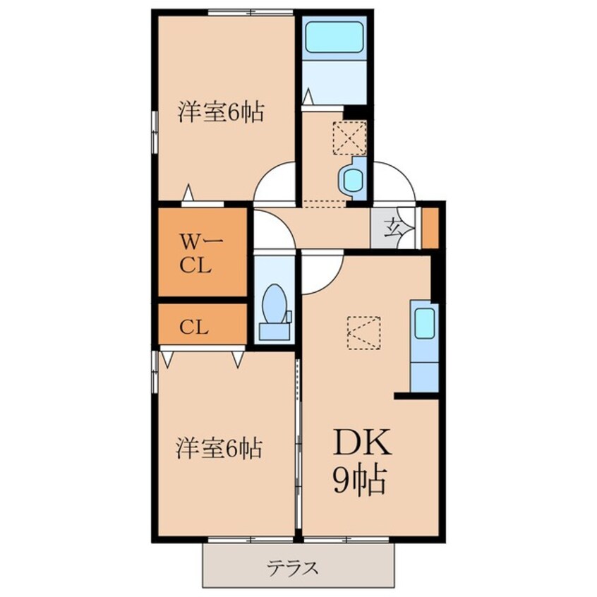 間取図 セジュールＨｉｒｏ