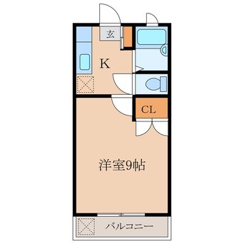 間取図 コーポ友