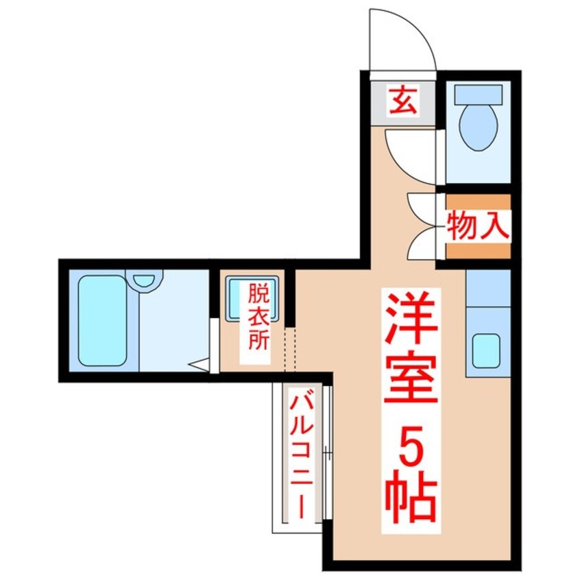 間取図 パティオス錦