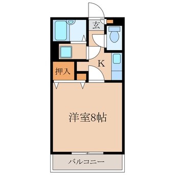 間取図 グリーンステージ葉月館