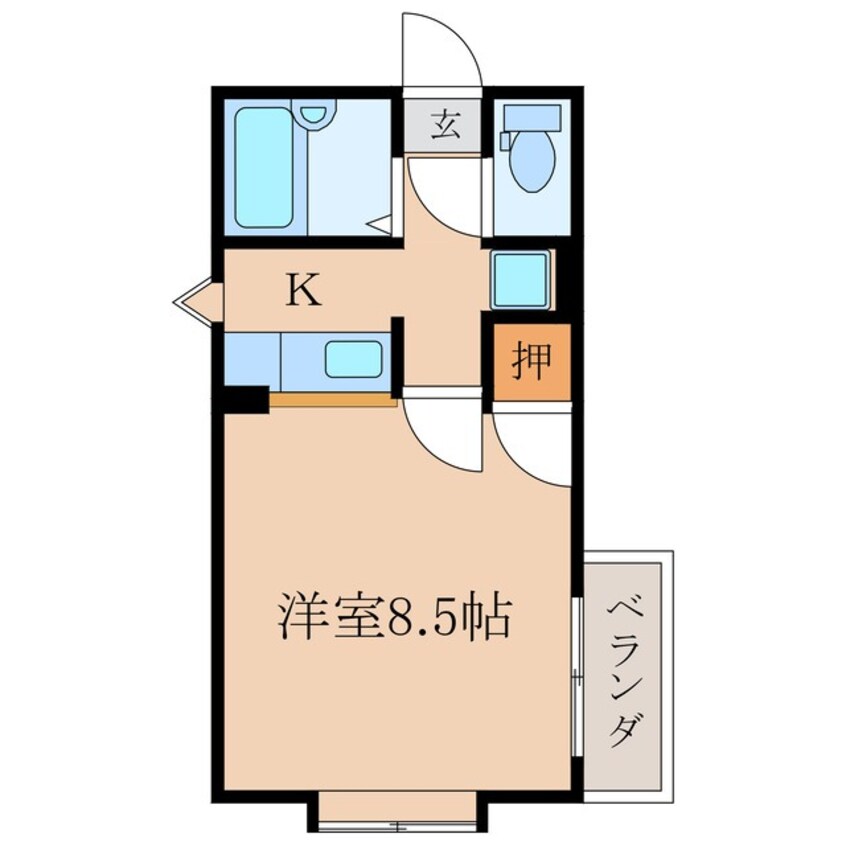 間取図 グリーンヒル東谷山