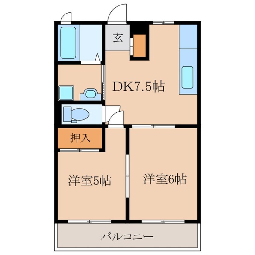 間取図 ランドマーク領南