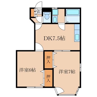 間取図 グリーンゴーバル宮内　Ａ