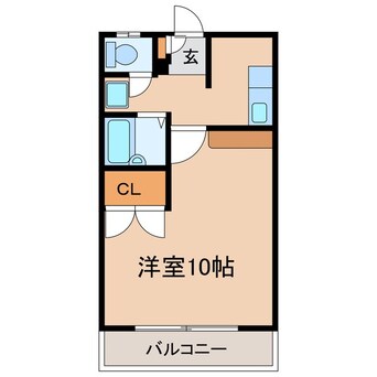 間取図 コーポ平山