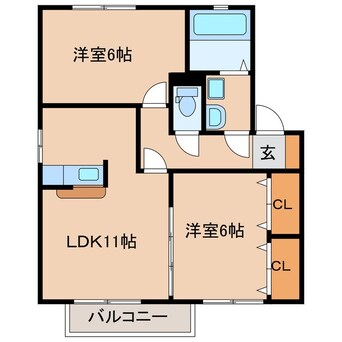 間取図 グランモア清和