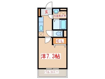 間取図 クリスタルメゾン