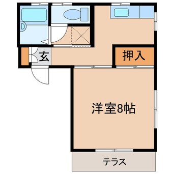 間取図 サウスビュー福重