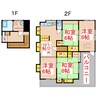 祇園之洲戸建て 4LDKの間取り