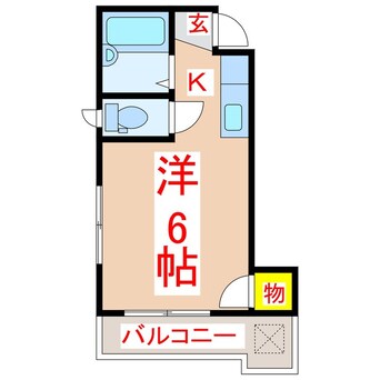 間取図 キャプテンビル　Ⅱ