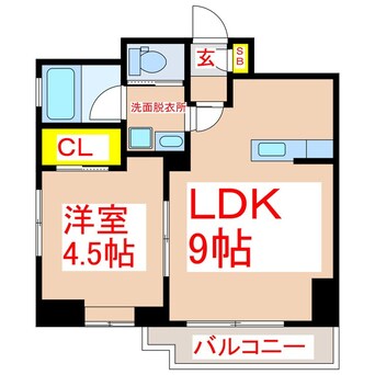 間取図 さくらヒルズ樋之口壱番館