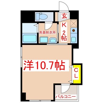 間取図 クレスト呉服町