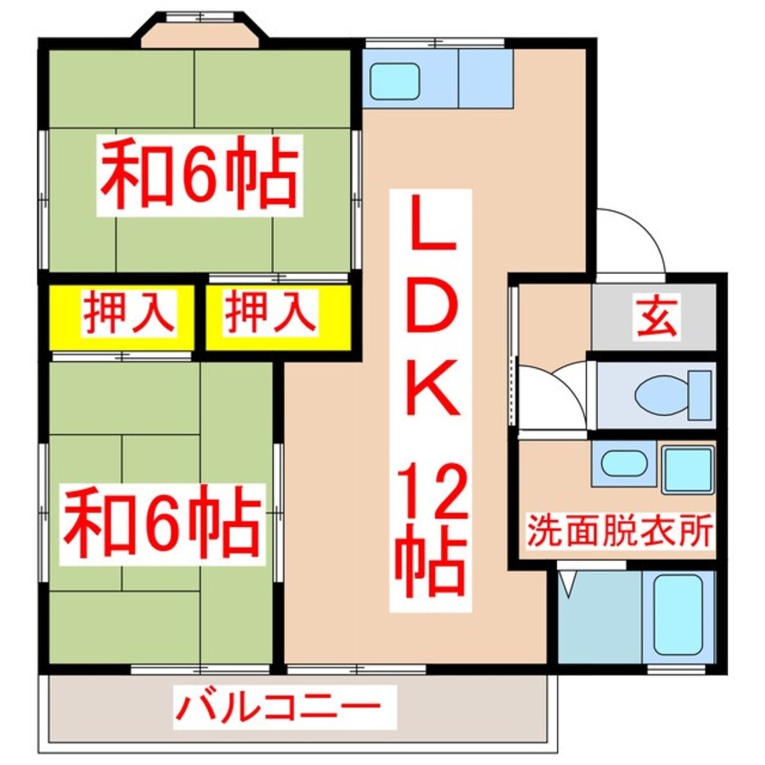 間取図 ファミールT