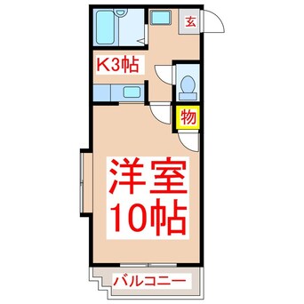 間取図 コンフォール上本町