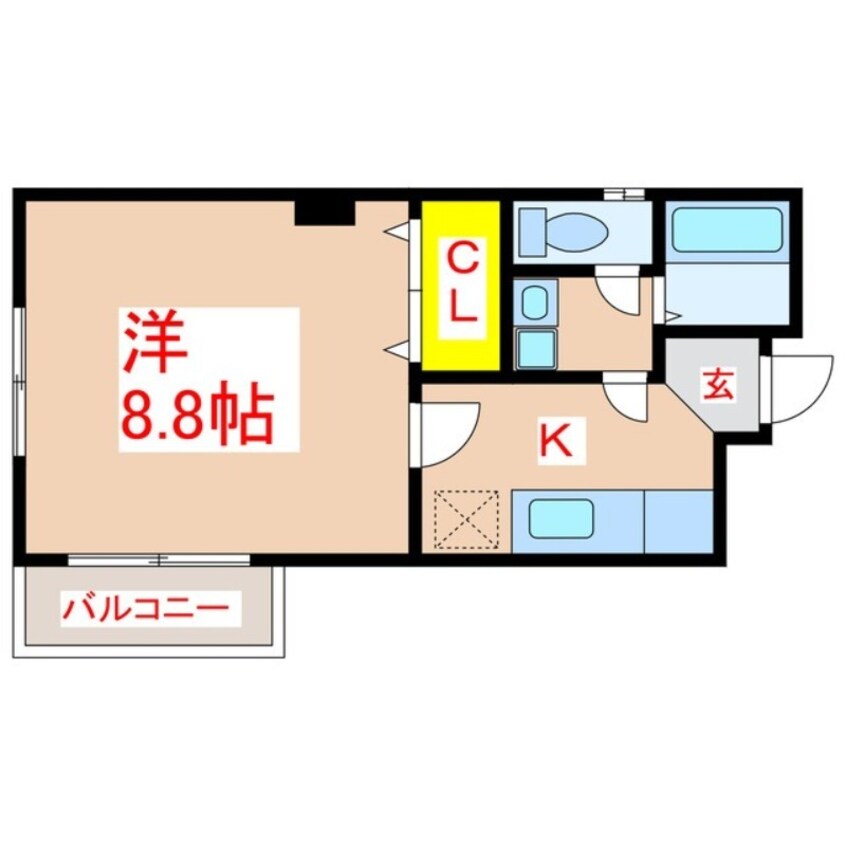 間取図 フォルシュ加治屋