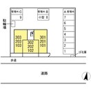 駐車場配置図 ヴィヴァーチェ・Ｋ